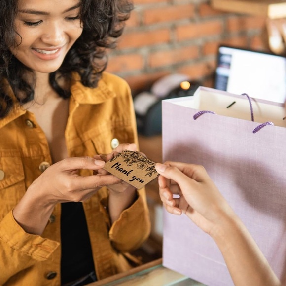 KiDEPOCH 180 Thank You Cards Small Business, Mini Thank You for Supporting. NEW - Picture 5 of 7